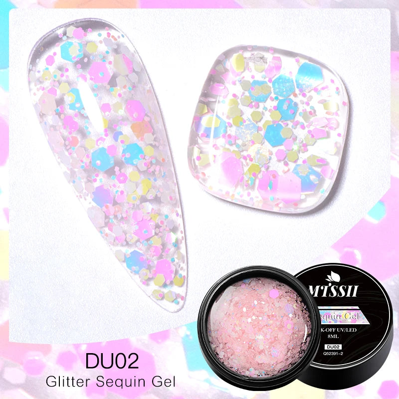 MTSSII Dried Flower Gel Nail Polish - Fairy Series Nail Art