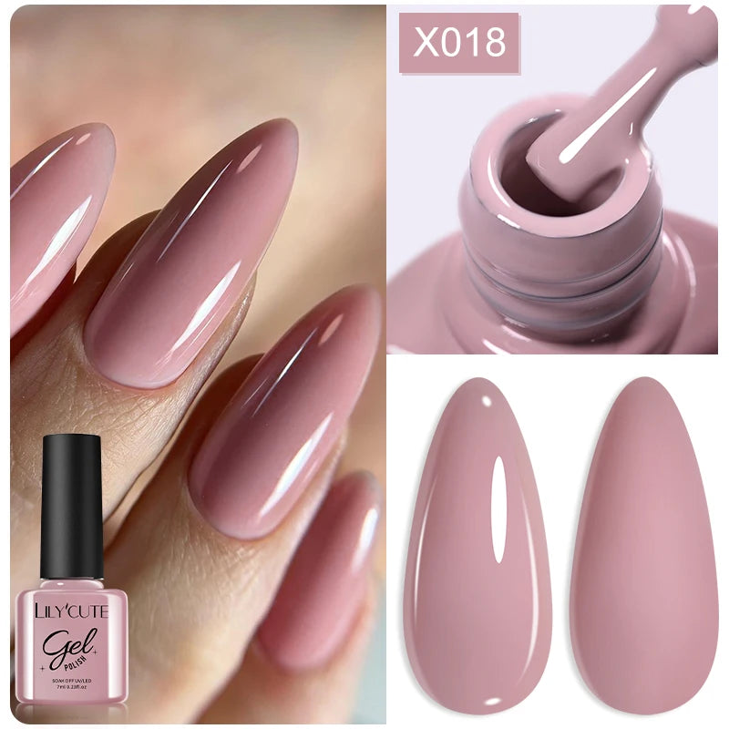 LILYCUTE 7ml Thermal Color-Changing Gel Nail Polish