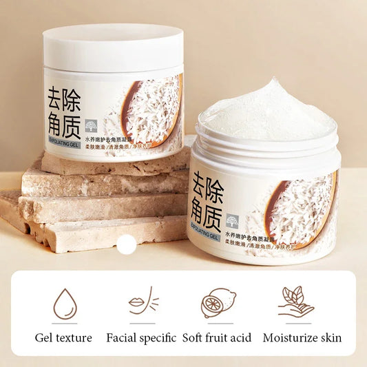 BIOAQUA White Rice Exfoliating Gel - Moisturizing Facial Scrub