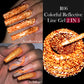 LILYCUTE 5ml Reflective Glitter Liner Gel - Champagne Nail Art
