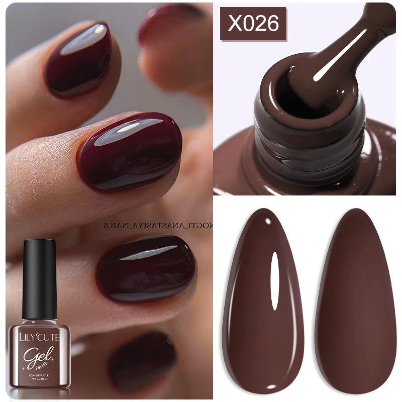 LILYCUTE 5ml Metallic Painting Liner Gel - Gold Silver Nail Art