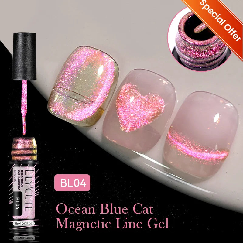 LILYCUTE 7ml Base and No-Wipe Top Coat Gel Polish