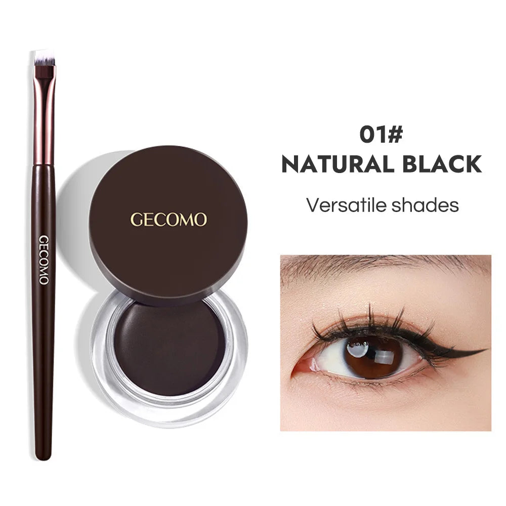 GECOMO Quick-Dry Waterproof Eyeliner Gel Cream