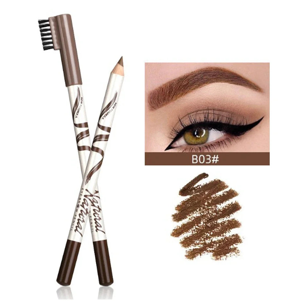 Long-Lasting Brown Eyebrow Pencil