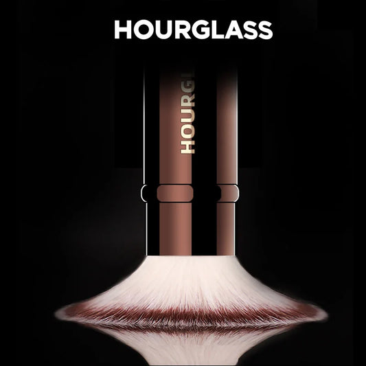 Hourglass-Style Sculpting Makeup Brush - Powder and Eye Tool