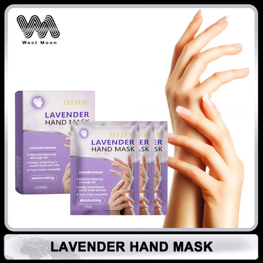 Lavender Exfoliating Hand Mask - Smooth Nourishing Hand Care
