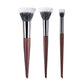 Natural Wood Goat Hair Stippling Brush - Powder and Contour Tool