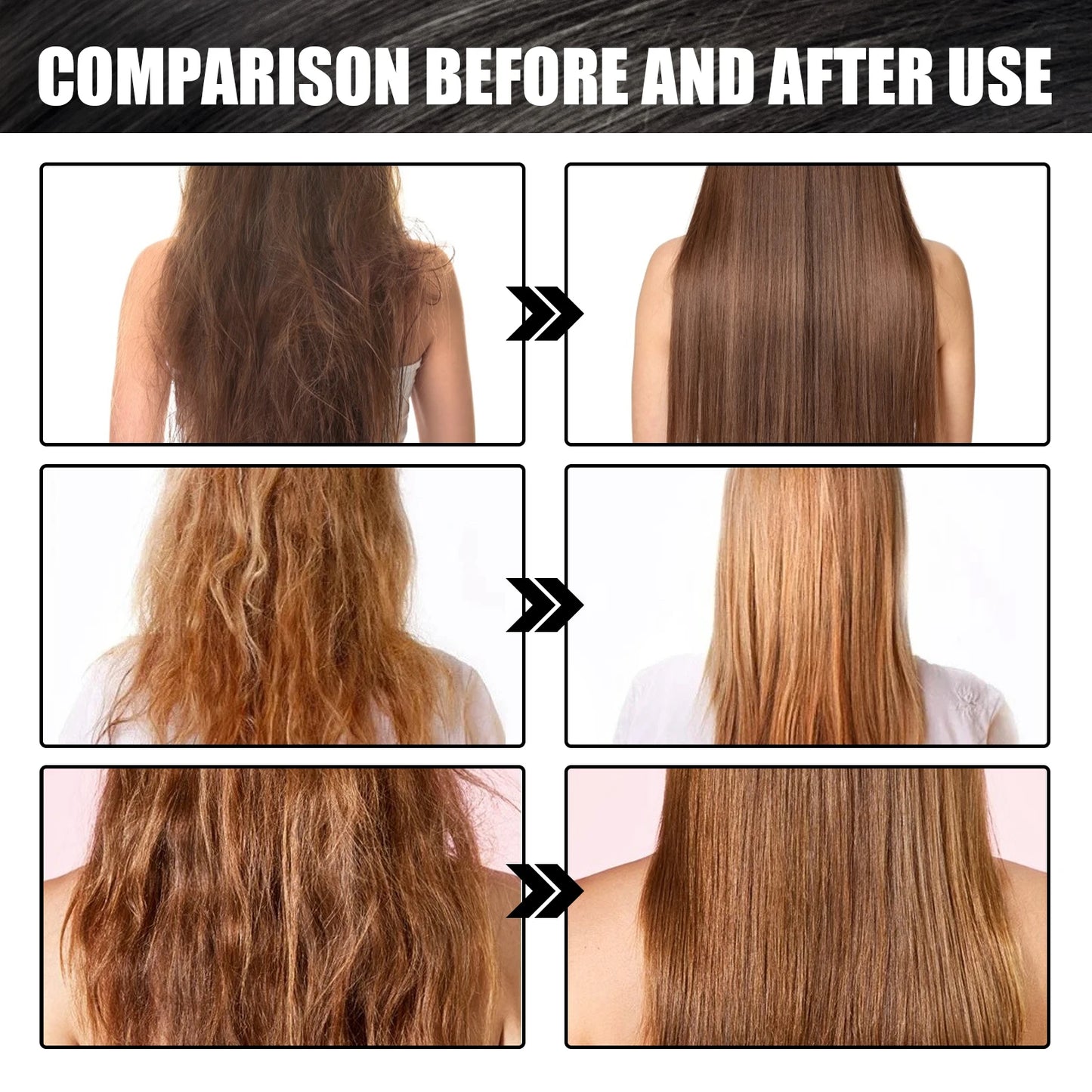 8 Seconds Keratin Hair Cream - Frizz Control Repair Mask