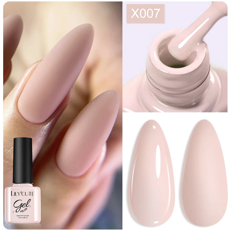 LILYCUTE 5ml Metallic Painting Liner Gel - Gold Silver Nail Art