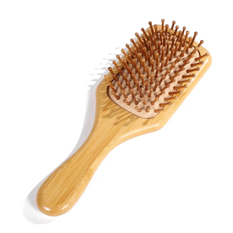 SDOTTOR Bamboo Hair Brush - Anti-Static Air Massage Comb