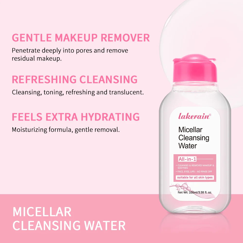 100ml Hydrating Micellar Cleansing Water - Deep Makeup Remover