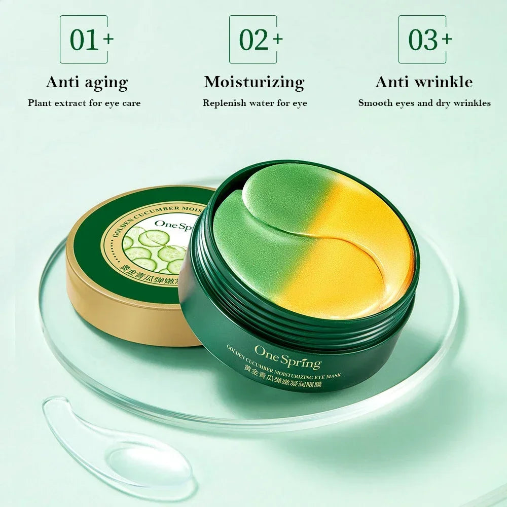 Collagen Eye Mask - 60-Piece Hydrating Gel Eyepatch Set