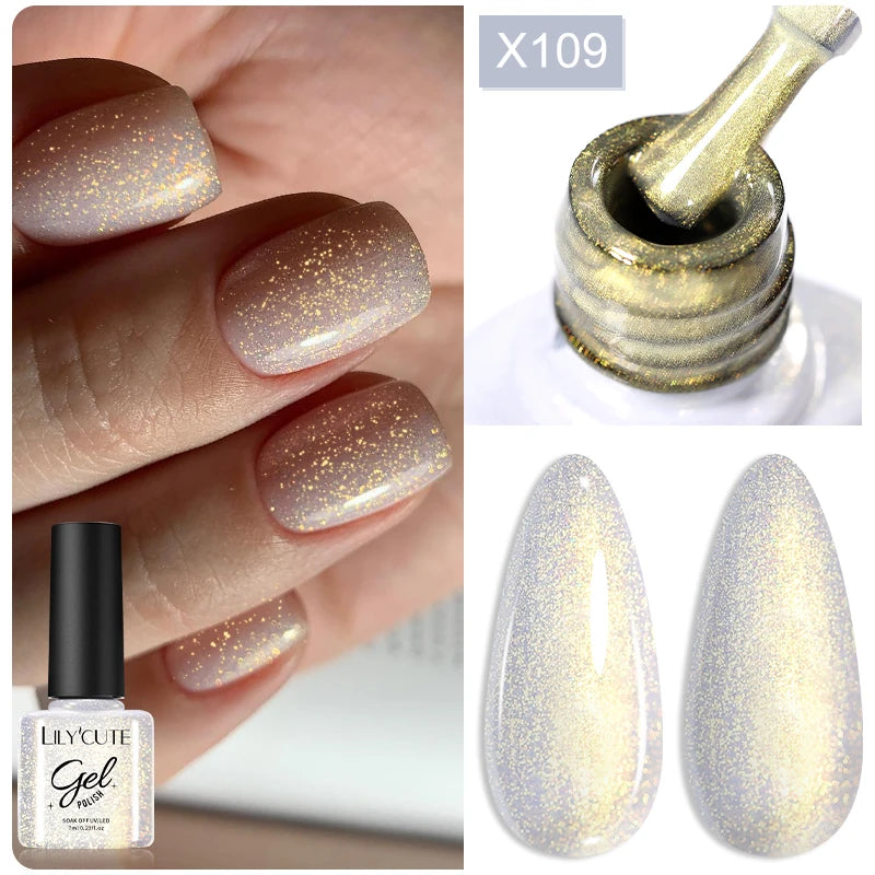 LILYCUTE 7ml Thermal Color-Changing Gel Nail Polish
