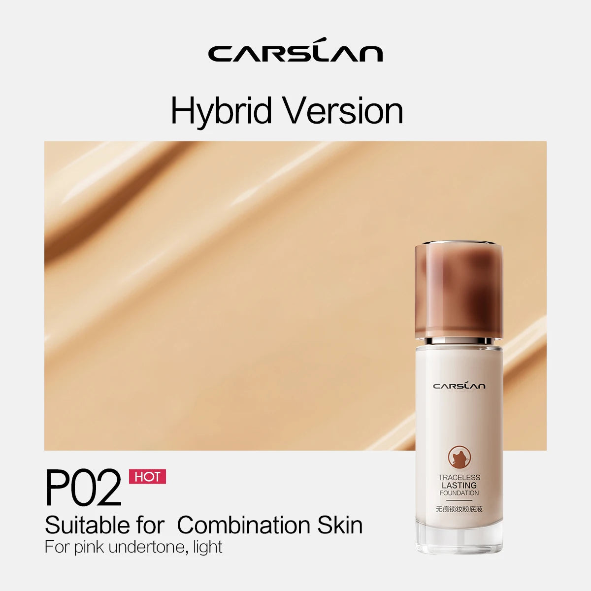 CARSLAN Moisture Matte Full Coverage Foundation