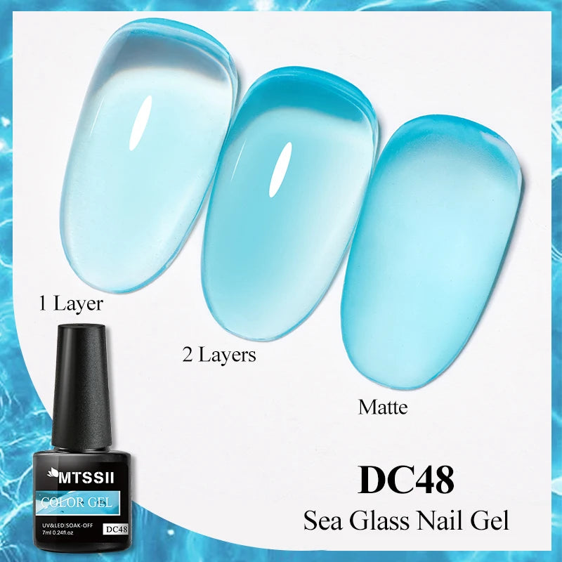 MTSSII Dried Flower Gel Nail Polish - Fairy Series Nail Art