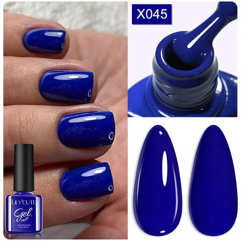 LILYCUTE 7ml Thermal Color-Changing Gel Nail Polish