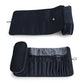 Waterproof Roll-Up Makeup Brush Bag - Travel Cosmetic Tool Organizer