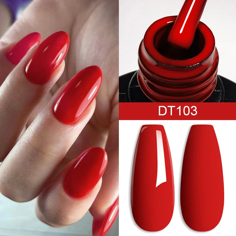 MEET ACROSS 7ml Wine Red French Gel Polish