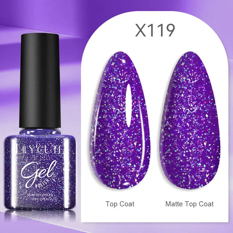 LILYCUTE 7ml Thermal Color-Changing Gel Nail Polish