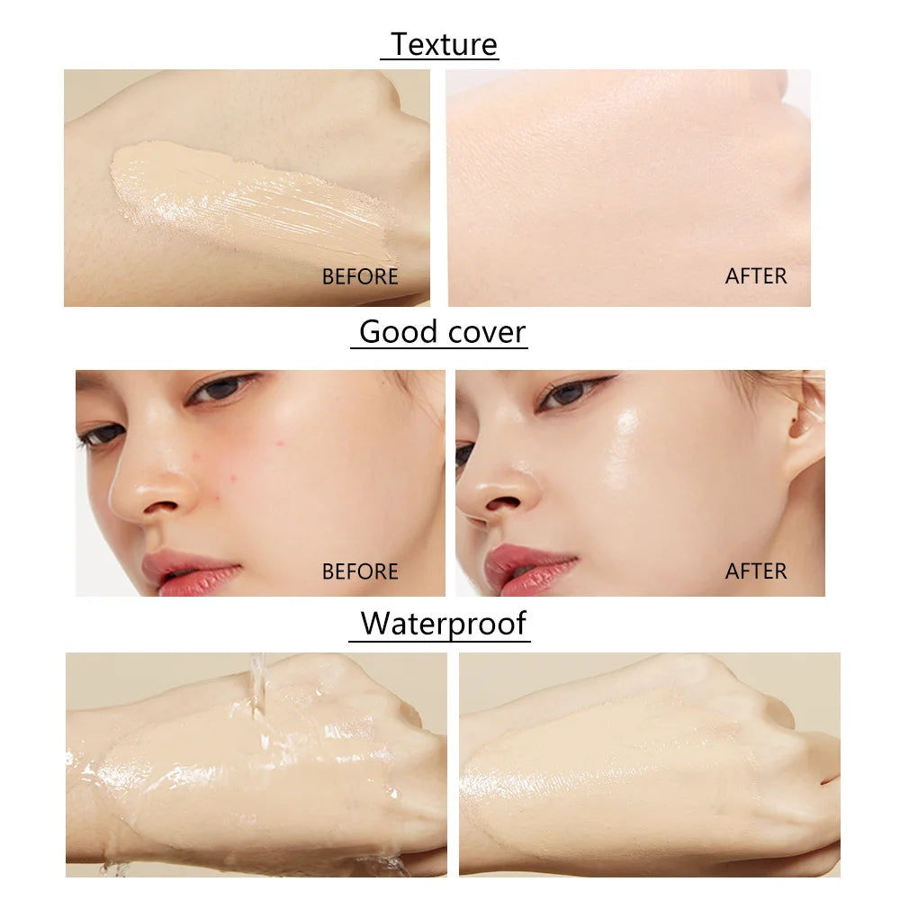 Natural Finish Liquid Foundation Concealer