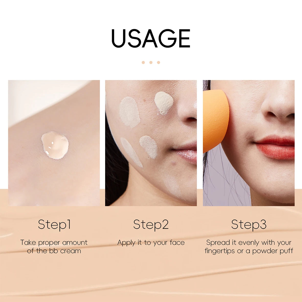 6-Color 30ML BB Cream Concealer Foundation