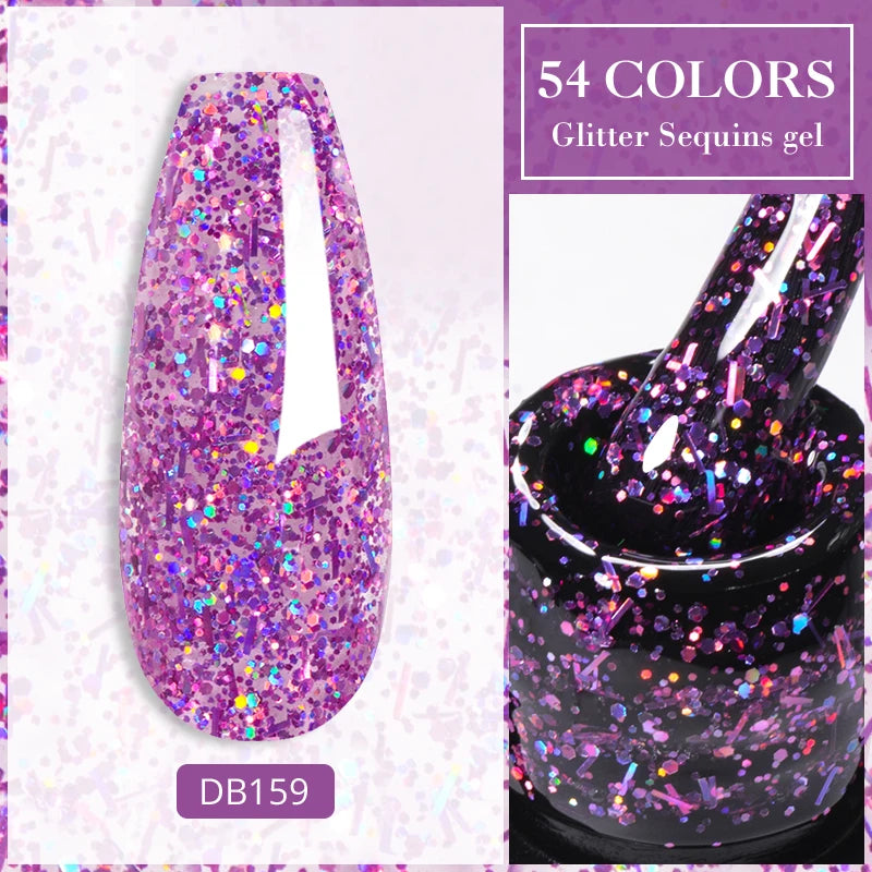 MTSSII Dried Flower Gel Nail Polish - Fairy Series Nail Art