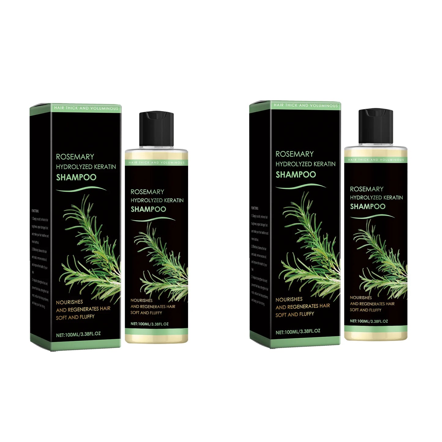 Rosemary Natural Shampoo - Thickening Oil Control Hair Care
