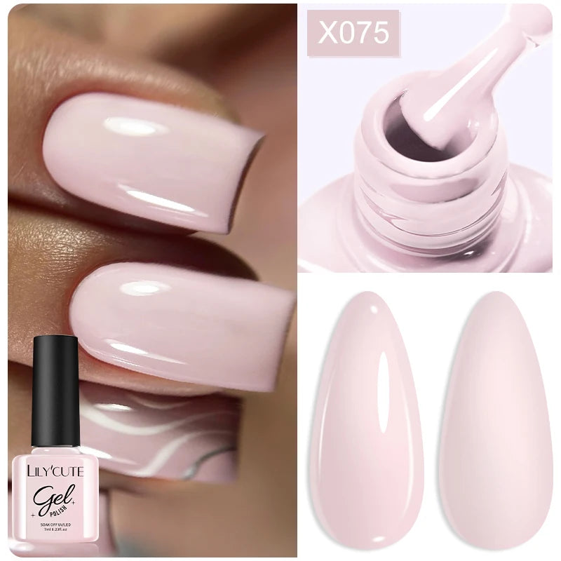 LILYCUTE 7ml Thermal Color-Changing Gel Nail Polish