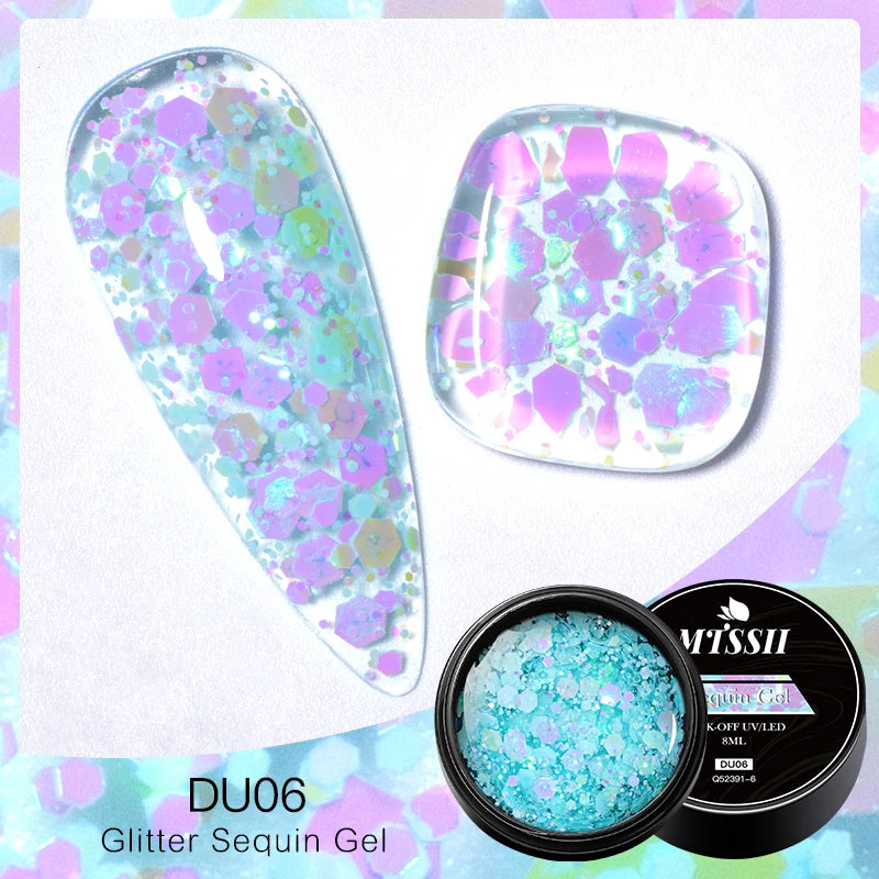 MTSSII Dried Flower Gel Nail Polish - Fairy Series Nail Art