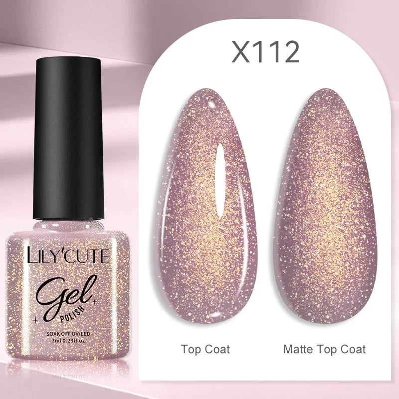 LILYCUTE 7ml Thermal Color-Changing Gel Nail Polish