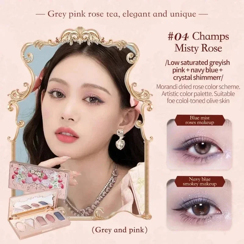 Flower Knows Moonlight Mermaid 8-Color Eyeshadow Palette