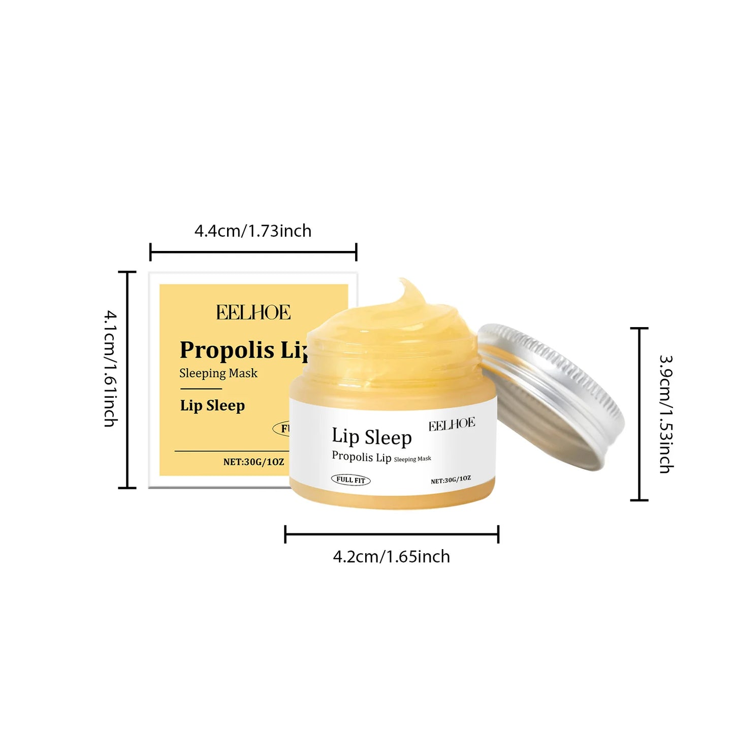Propolis Overnight Lip Sleeping Mask - Exfoliating Repair Care