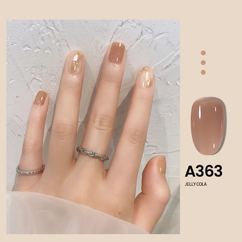 MAYCHAO 7.3ml Transparent Jelly Nude Gel Polish
