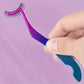Stainless Steel Seahorse Eyelash Extension Tweezers - Straight & Curved Set