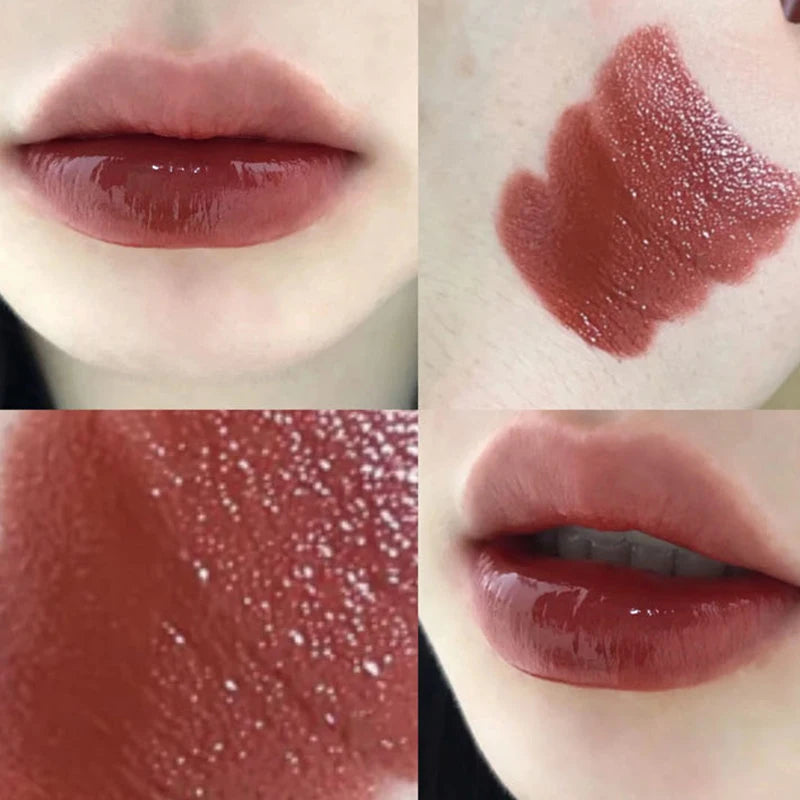 Mirror Glass Dark Red Lip Tint - Non-Stick Liquid Lip Glaze