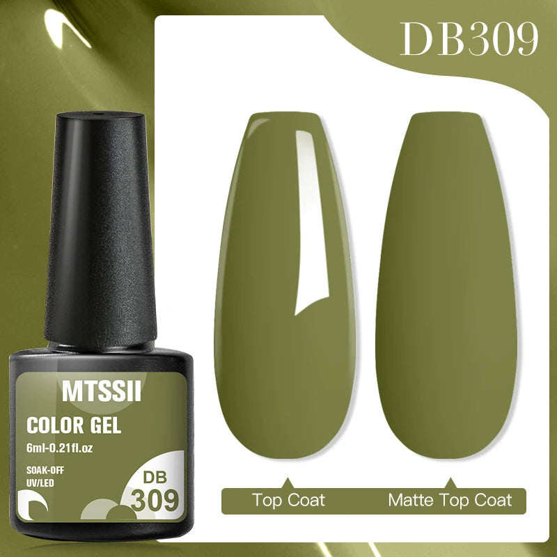 MTSSII Dried Flower Gel Nail Polish - Fairy Series Nail Art