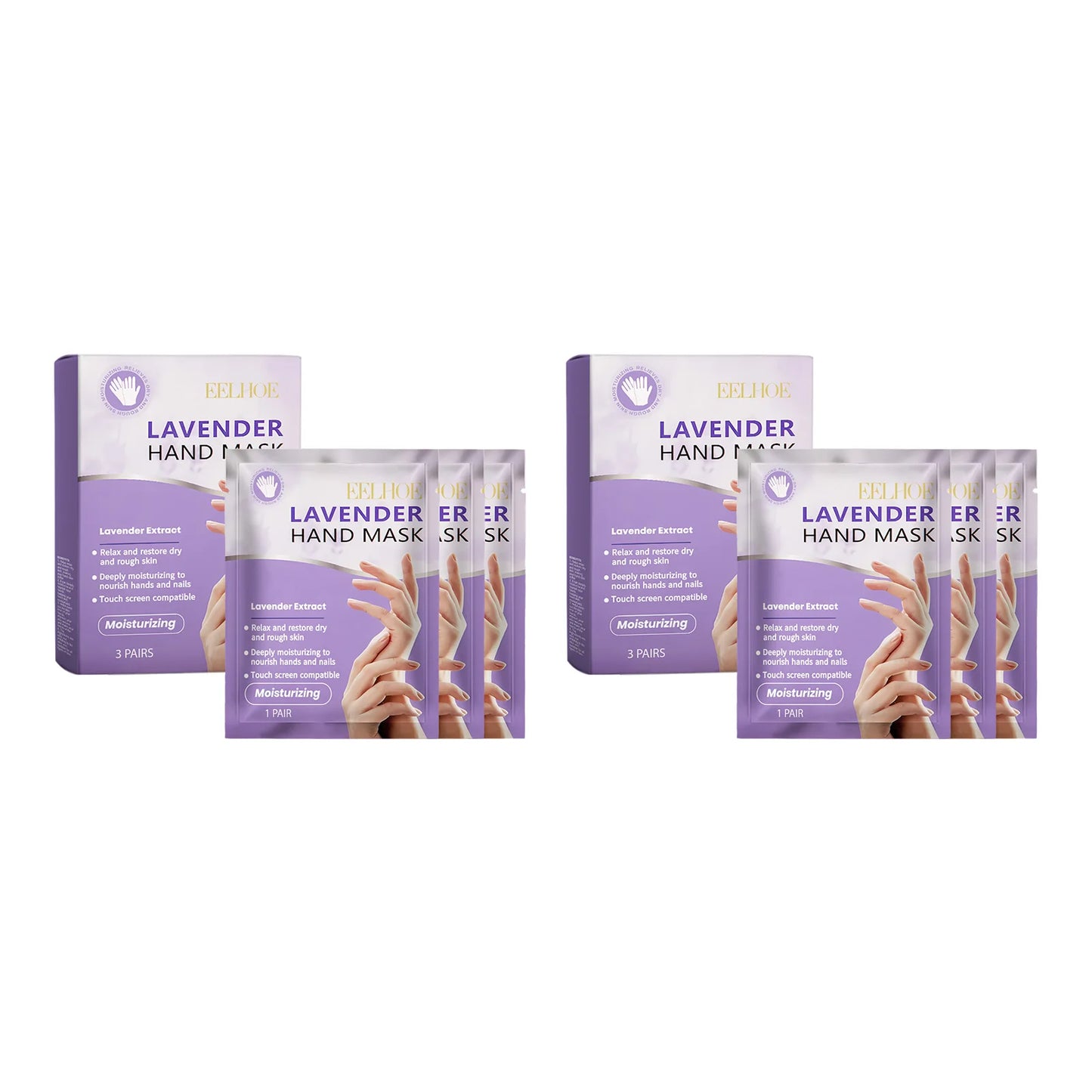 Lavender Exfoliating Hand Mask - Smooth Nourishing Hand Care