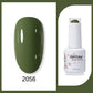 Clou Beaute 15ml Army Green Gel Polish - HEMA and TPO Free