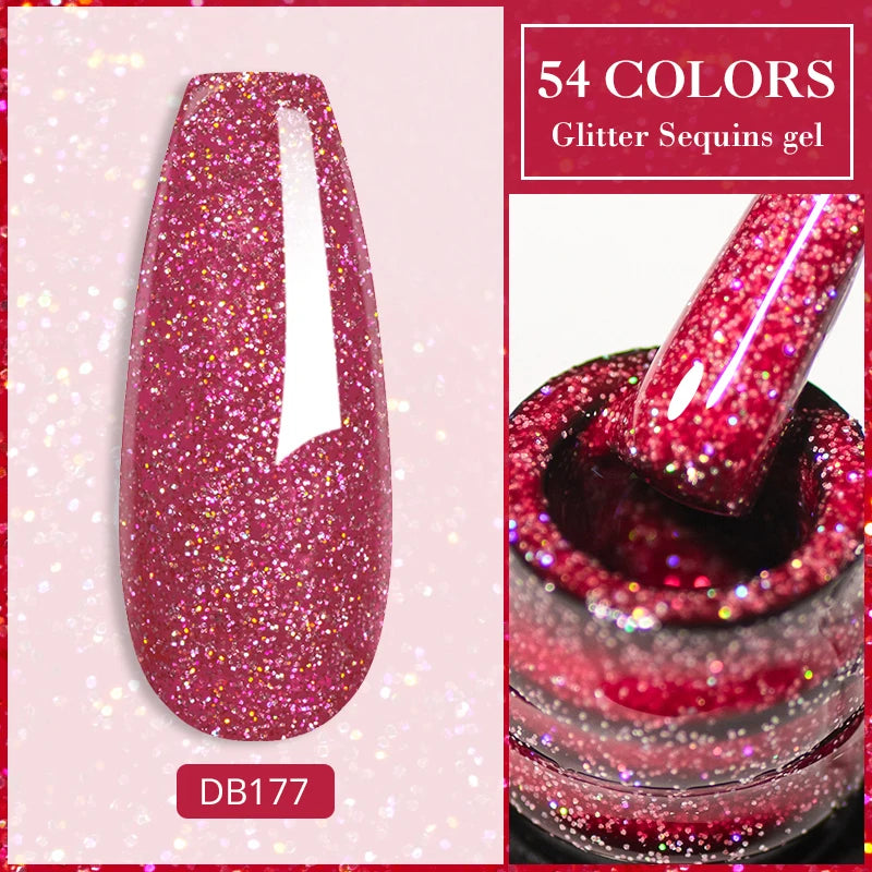 MTSSII Dried Flower Gel Nail Polish - Fairy Series Nail Art