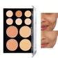 10-Color Matte Concealer and Contour Palette