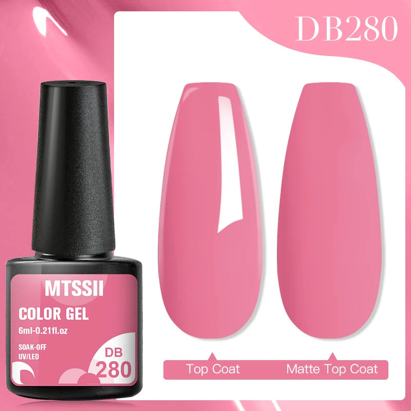 MTSSII Dried Flower Gel Nail Polish - Fairy Series Nail Art