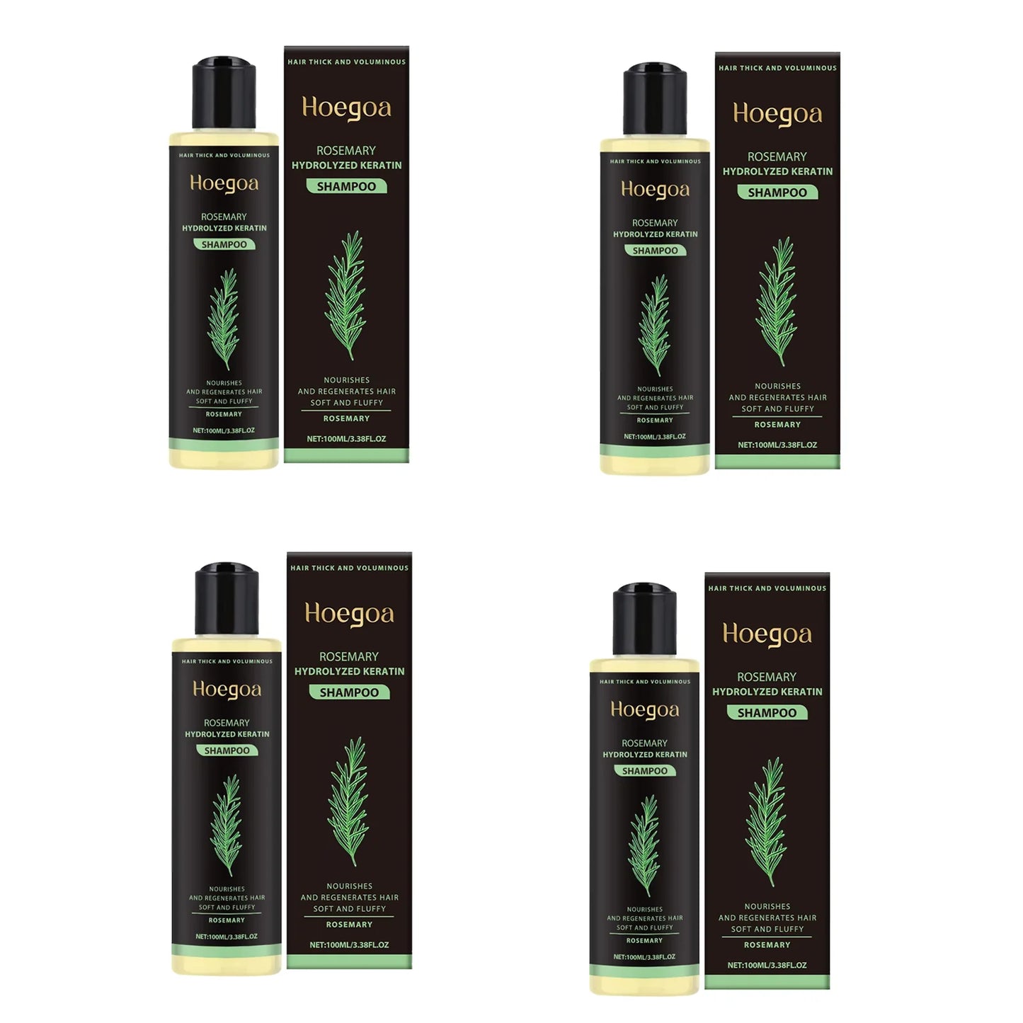 Hoegoa Rosemary Volumizing Shampoo - Oil Control Hair Care