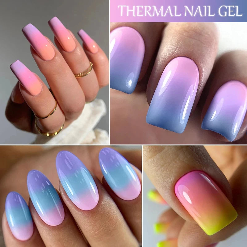 LILYCUTE 7ml Thermal Color-Changing Gel Nail Polish
