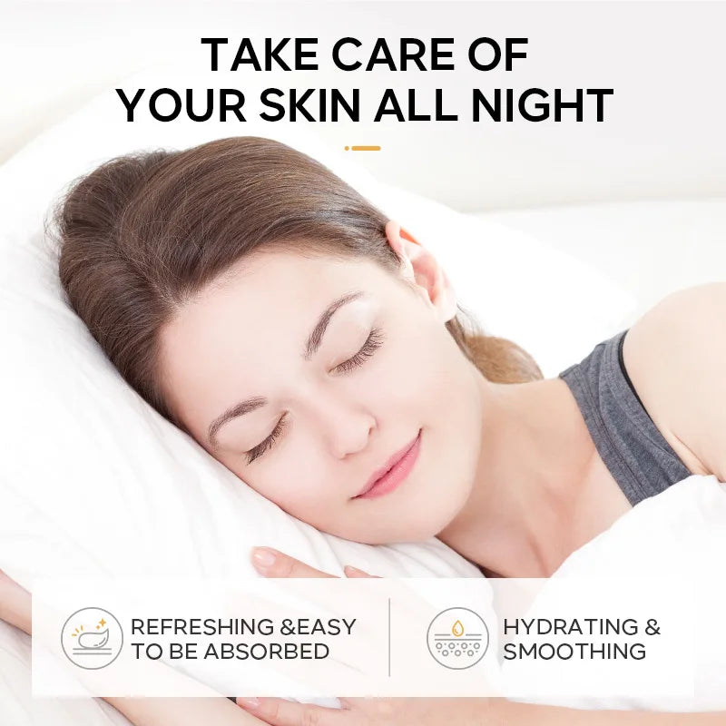 LAIKOU 7-Piece Hydrating Face Mask Set - Overnight Skin Care