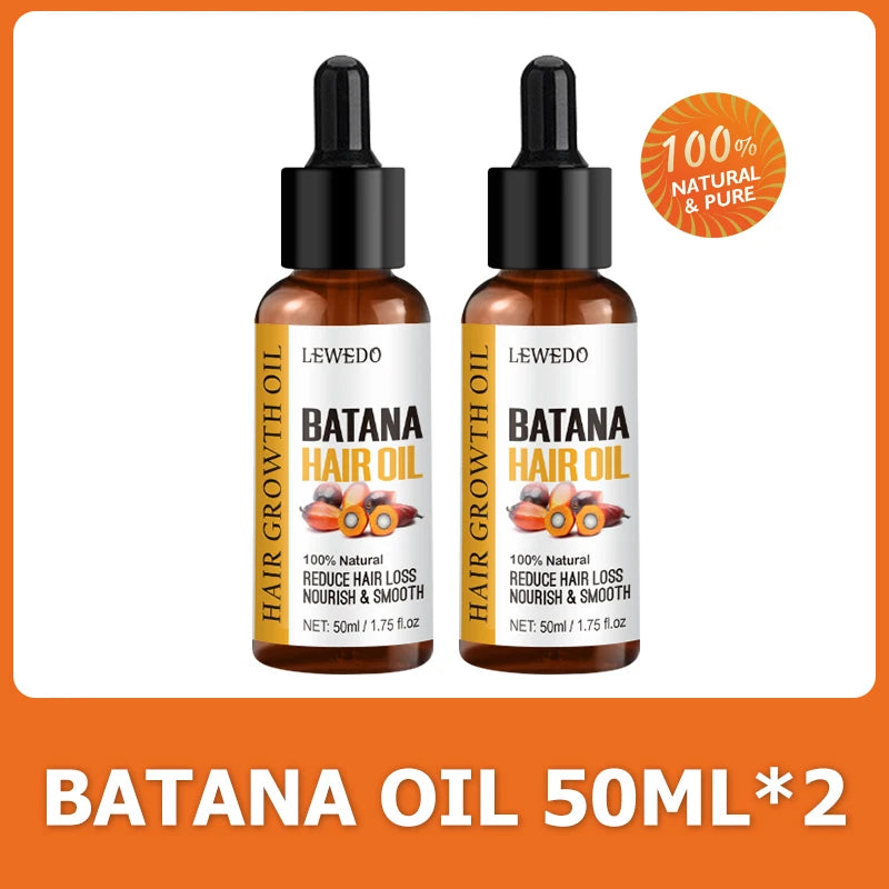 Lewedo Batana Hair Oil - Nourishing Shine Care for Men and Women