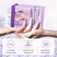 5-Pack Lavender Hand Mask Gloves - Exfoliating Spa Care
