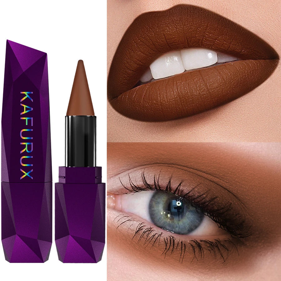 Waterproof Red Matte Lipstick and Lip Liner Pen