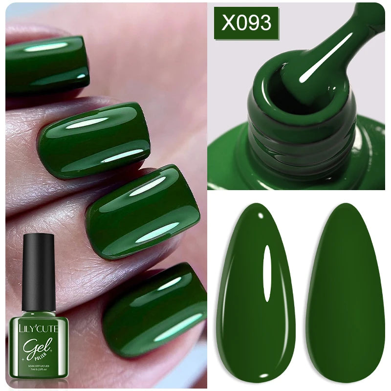 LILYCUTE 7ml Thermal Color-Changing Gel Nail Polish