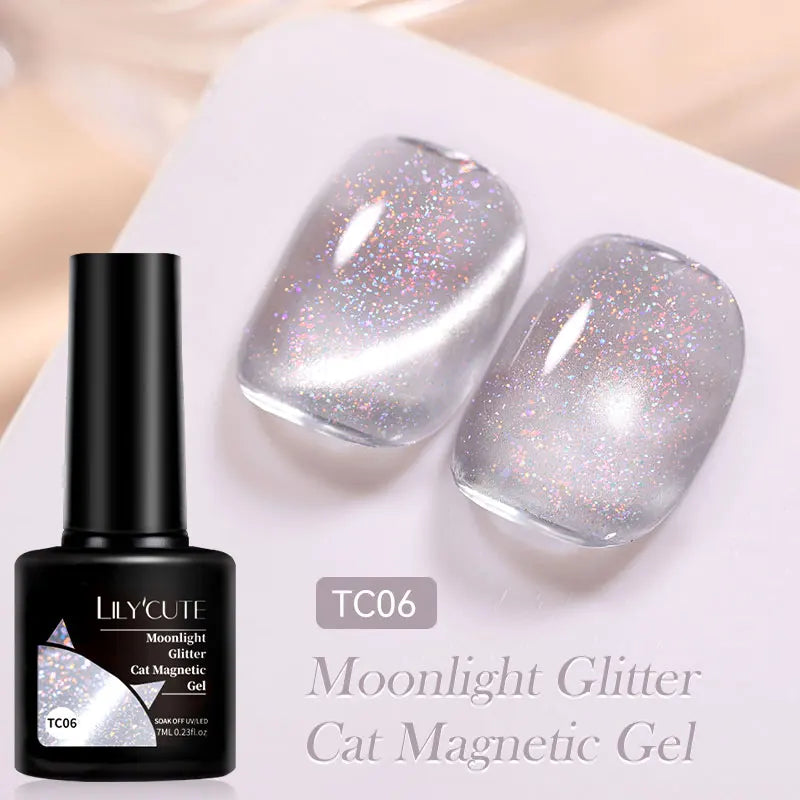 LILYCUTE 7ml 9D Cat Eye Magnetic Gel Polish