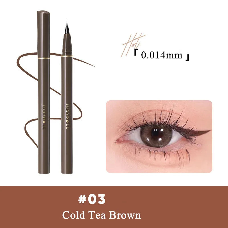 Judydoll Ultra-Fine Liquid Eyeliner Pen - Smooth Matte Eye Makeup
